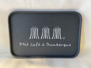 PLATEAU « P’TIT CAFÉ À DUNKERQUE » GRIS FONCÉ