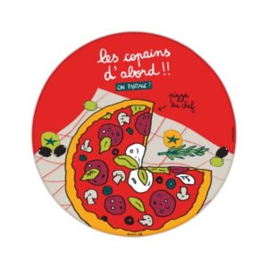 PLAT A PIZZA LES COPAINS D’ABORD