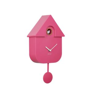 HORLOGE COUCOU FUSCHIA