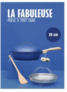 LA FABULEUSE COCOTTE COLORIS SAPHIR 28 CM