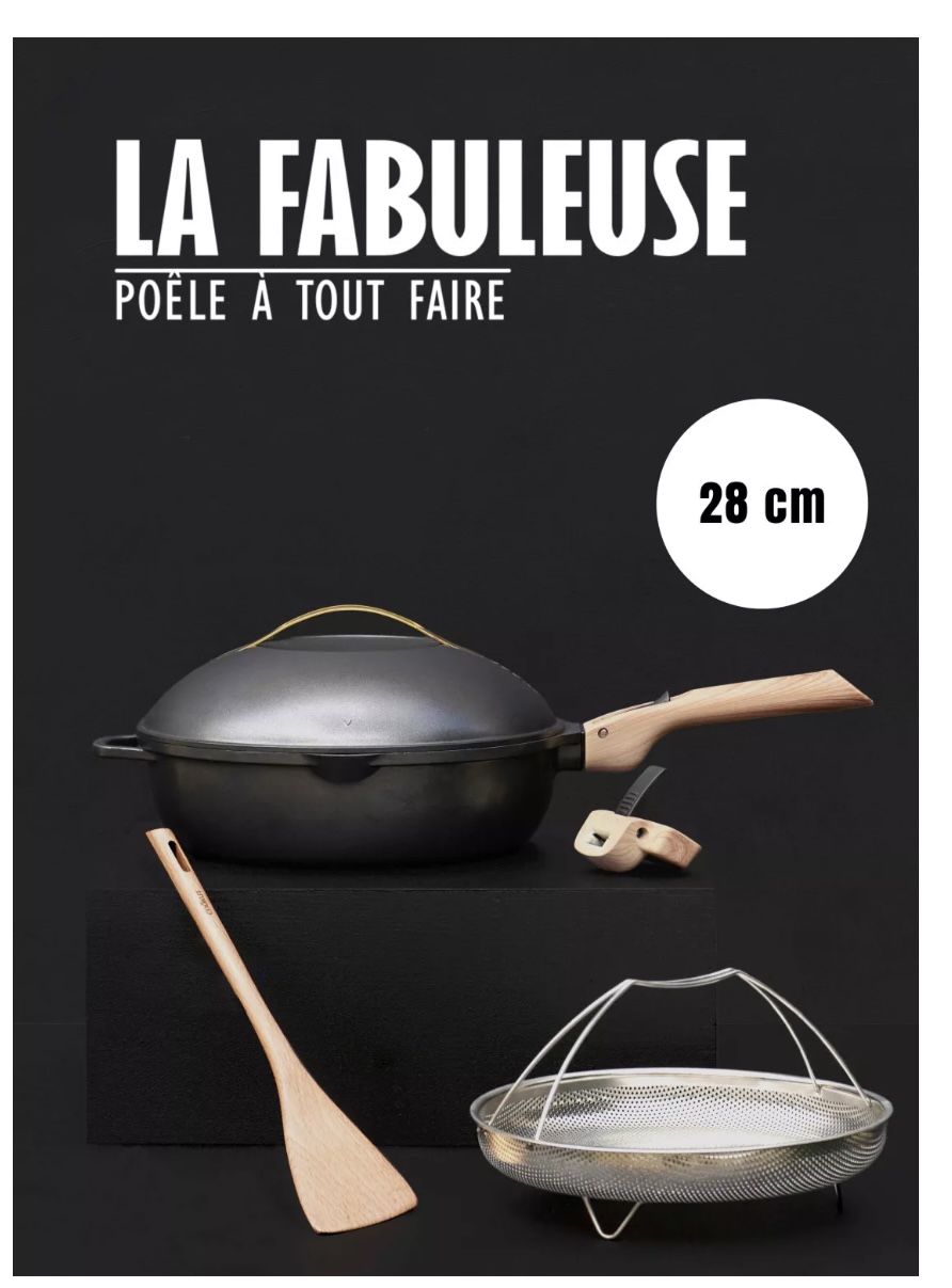 LA FABULEUSE COCOTTE COLORIS METEORE 28 CM