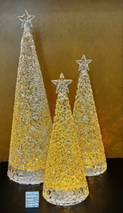 SAPIN GLAMOR ARGENT 44CM