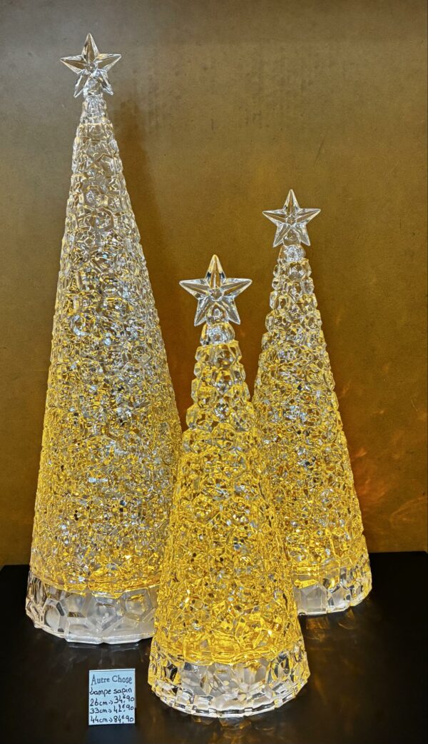 SAPIN GLAMOR ARGENT 44CM
