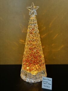 SAPIN GLAMOR ROUGE 28CM