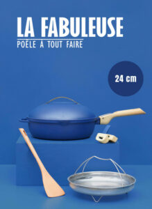 FABULEUSE COCOTTE COLORIS SAPHIR 24 CM