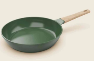 L&rsquo;INCROYABLE POÊLE COLORIS VERT FOUGERE 28CM