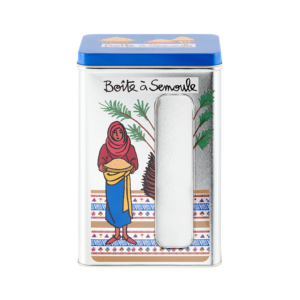 BOITE DE CONSERVATION POUR LA SEMOULE