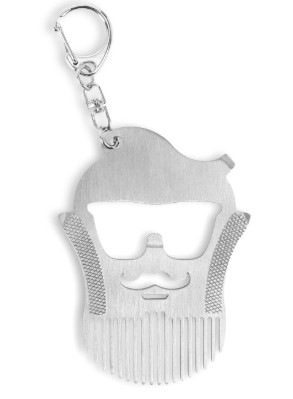 OUTIL PEIGNE A BARBE PORTE-CLÉS