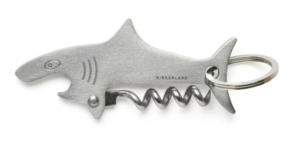 PORTE-CLÉS TIRE-BOUCHON DÉCAPSULEUR REQUIN