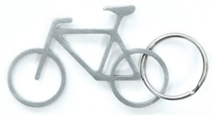 PORTE-CLÉS VÉLO ET OUVRE BOUTEILLE