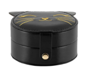 BOITE A BIJOUX CHAT NOIR KITTY