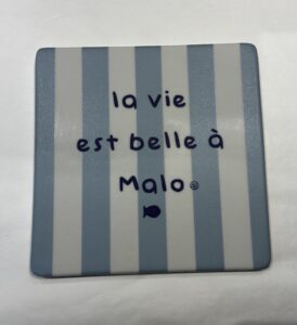 DESSOUS DE PLAT EN PORCELAINE MALO