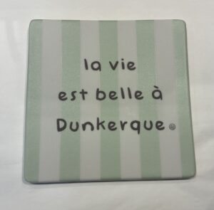 DESSOUS DE PLAT EN PORCELAINE DUNKERQUE