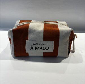 TROUSSE RAYURES CHARLIE WEEK-END À MALO ORANGE