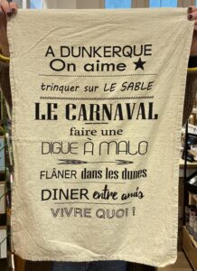 TORCHON DUNKERQUE ECRU