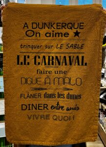 TORCHON DUNKERQUE MARRON