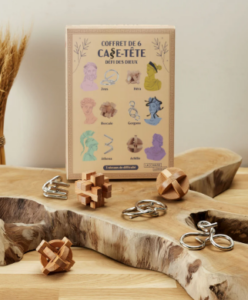 COFFRET DE 6 CASSE-TÊTE « DÉFI DES DIEUX »