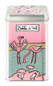 BOITE A SEL FLAMANT ROSE