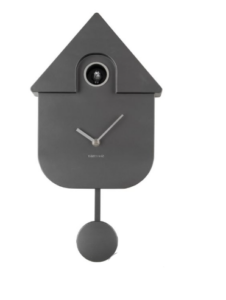 COUCOU KARLSSON GRIS FONCE METALLISE